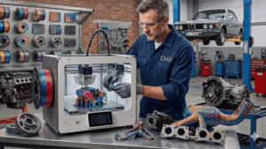 Druk 3D w warsztacie samochodowym